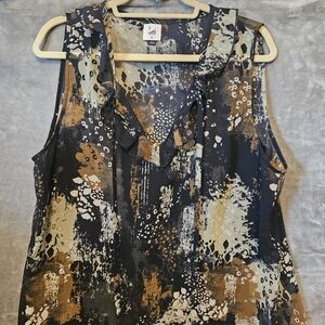 NWOT Cabi Incandescent Top #4185 Sz XL